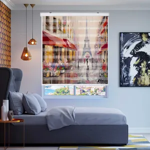 پرده زبرا زیو مدل P6032 سایز 150x200 سانتی متر