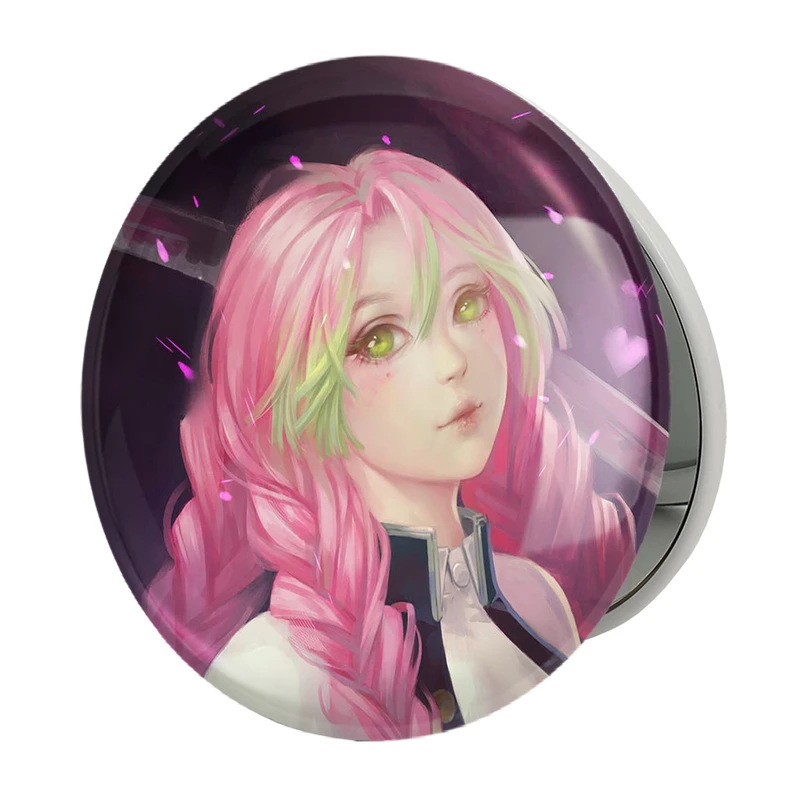 آینه جیبی خندالو طرح میتسوری کانروجی انیمه شیطان کش مدل تاشو کد 27085 