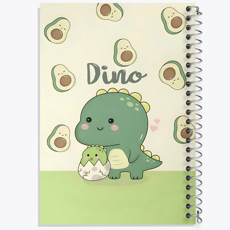 دفتر لیست خرید 50 برگ خندالو طرح دایناسور کیوت کد N3503