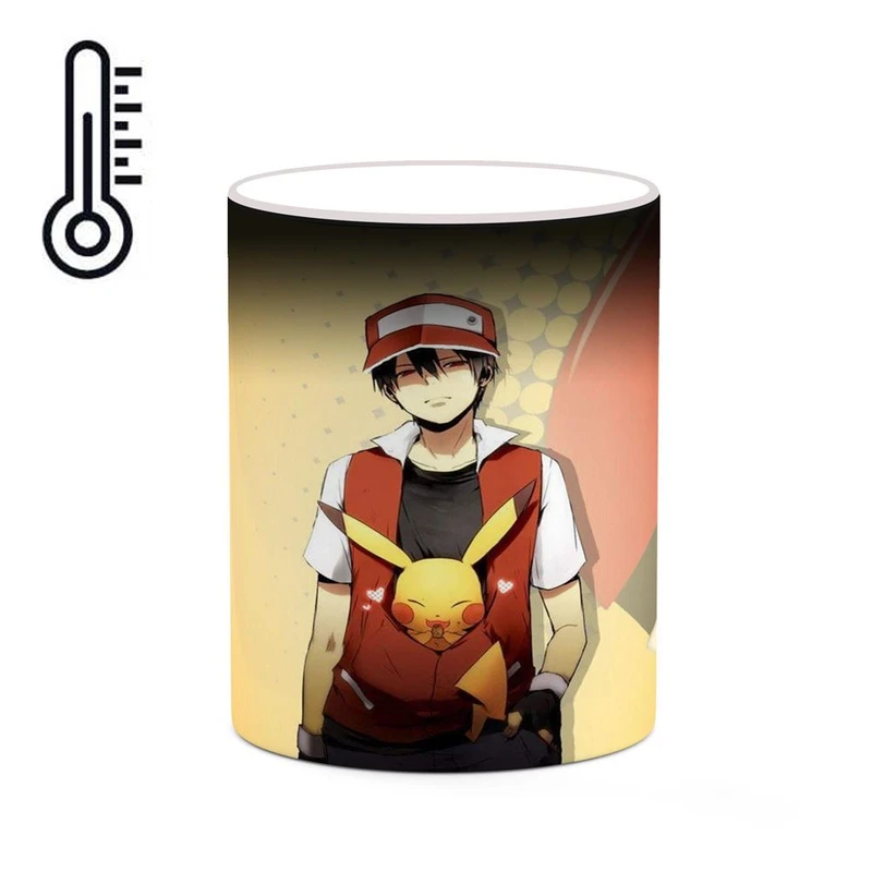 ماگ حرارتی کاکتی مدل بازی پوکمون Pokemon Yellow کد mgh29903