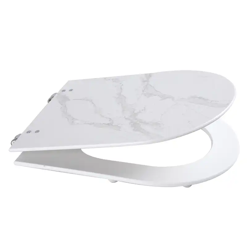 درب توالت فرنگی مدل سنگ کوارتز نیم دایره کلکته