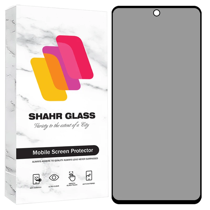 محافظ صفحه نمایش حریم شخصی شهر گلس مدل PRIS30 مناسب برای گوشی موبایل بلک ویو Color 8