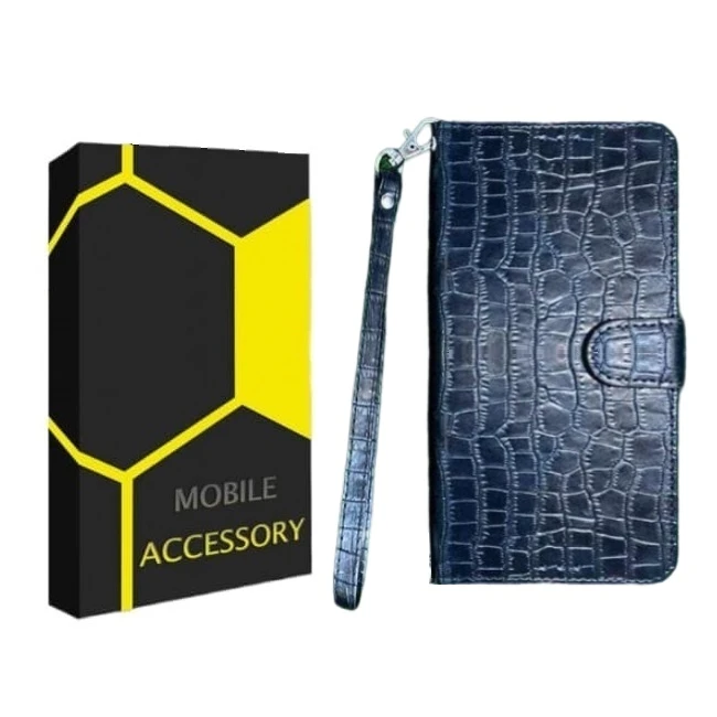  کیف کلاسوری مدل Leather مناسب برای گوشی موبایل سامسونگ Galaxy A52 / A52s