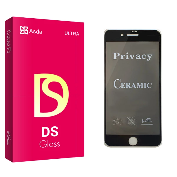 محافظ صفحه نمایش سرامیکی آسدا مدل DS glass مناسب برای گوشی موبایل اپل iPhone 8