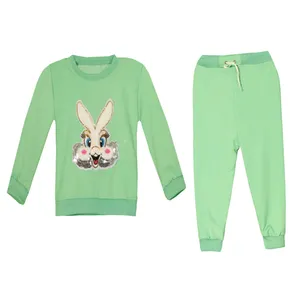 ست سویشرت و شلوار دخترانه مدل خرگوش 15
