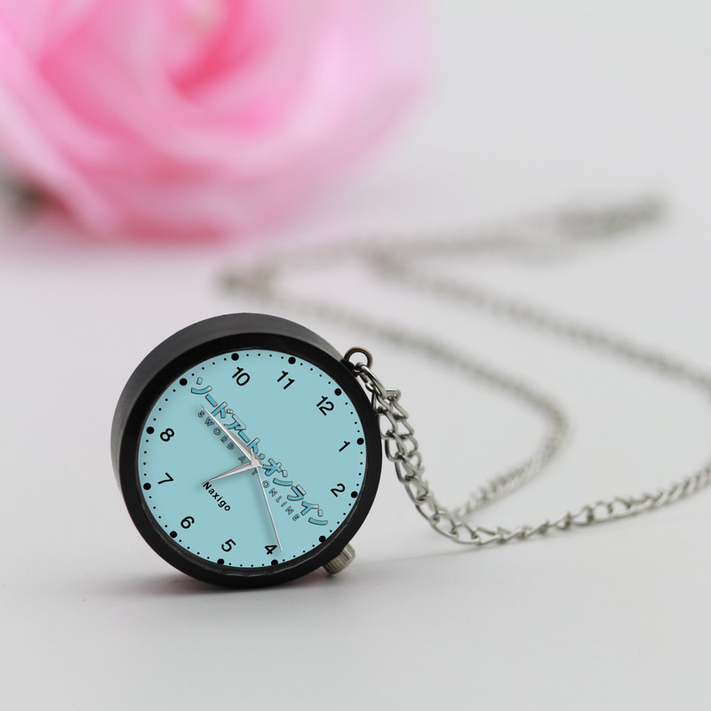 ساعت گردنبندی عقربه ای ناکسیگو مدل هنر شمشیرزنی آنلاین کد NF13535 ساعت گردنبندی عقربه ای ناکسیگو مدل هنر شمشیرزنی آنلاین کد NF13535