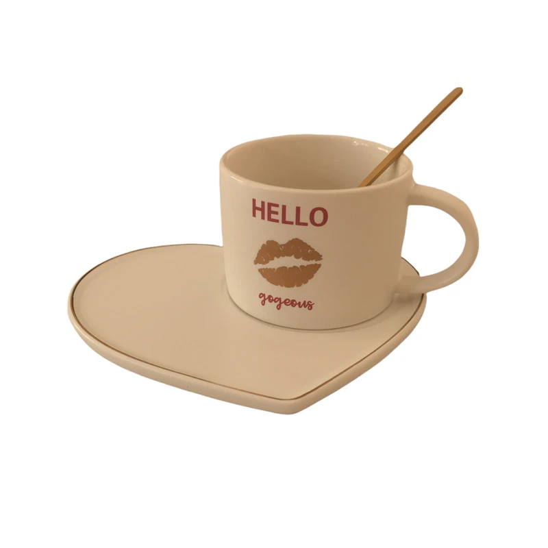 فنجان مدل VT453 به همراه بشقاب سرو