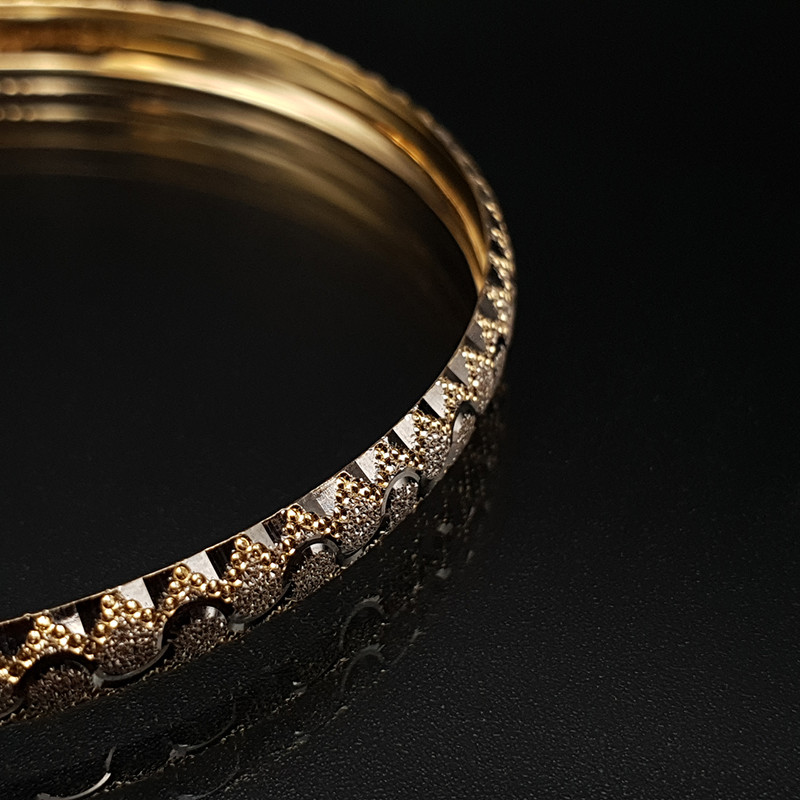 النگو طلا 18 عیار زنانه مدل 1EL1752