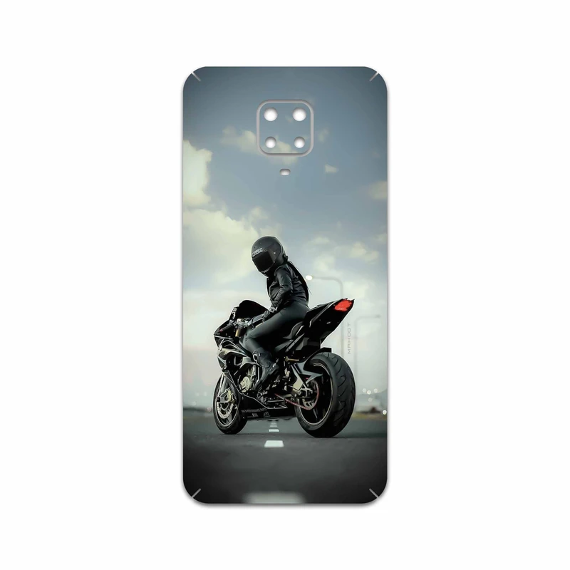 برچسب پوششی ماهوت مدل Motorcycling مناسب برای گوشی موبایل شیائومی Redmi Note 9 Pro