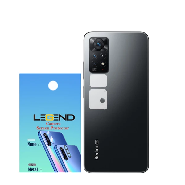 محافظ لنز دوربین لجند مدل نانوگلس مناسب برای گوشی موبایل شیائومی Note 11 Pro