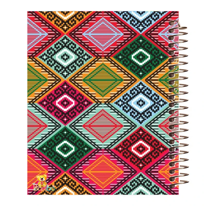 دفتر مشق 100 برگ بانیبو طرح رنگی کد 350