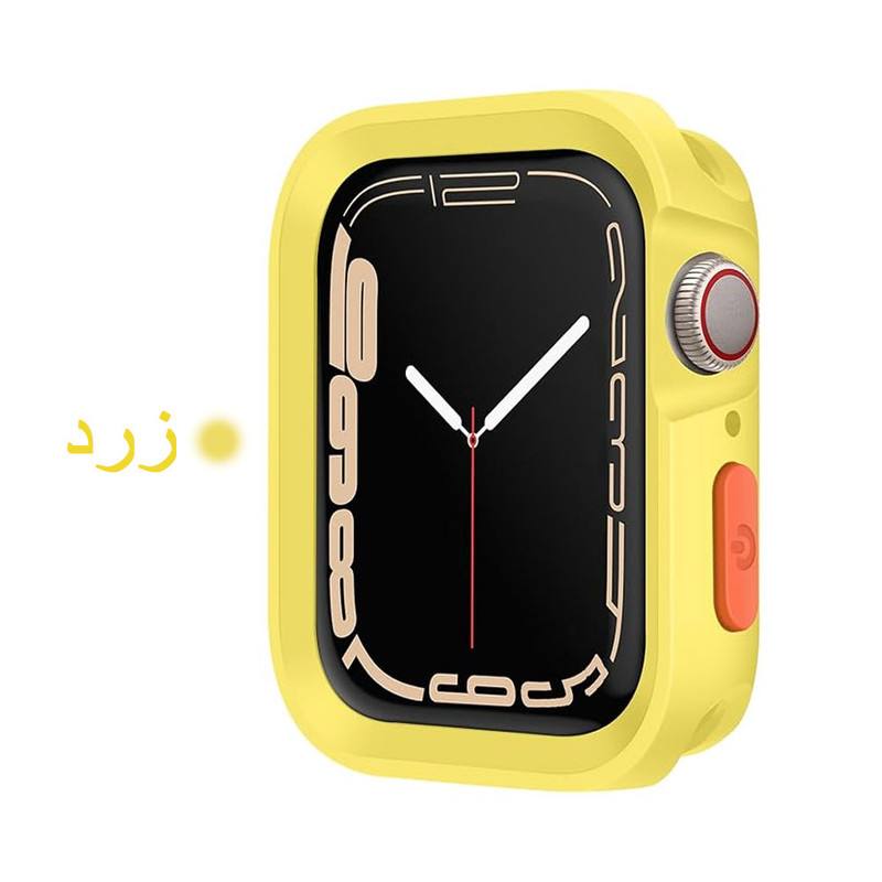 کاور واچ من مدل Sport WM مناسب برای اپل واچ سری SE/1/2/3/4/5/6/7/8/9/2021/2023/AluminumCase سایز 45 میلی متری