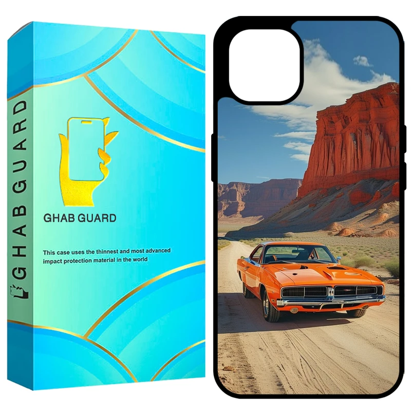 کاور قاب گارد طرح ماشین مدل GCHP14 مناسب برای گوشی موبایل اپل iPhone 14