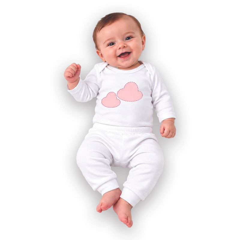 ست بادی و شلوار نوزادی نیل کوک مدل CUTIE CLOUD
