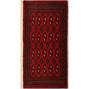فرش قدیمی دستبافت نیم متری فرش هريس کد 101985