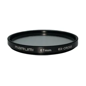 فیلتر لنز مارومی مدل STAR 6X-CROSS-67MM