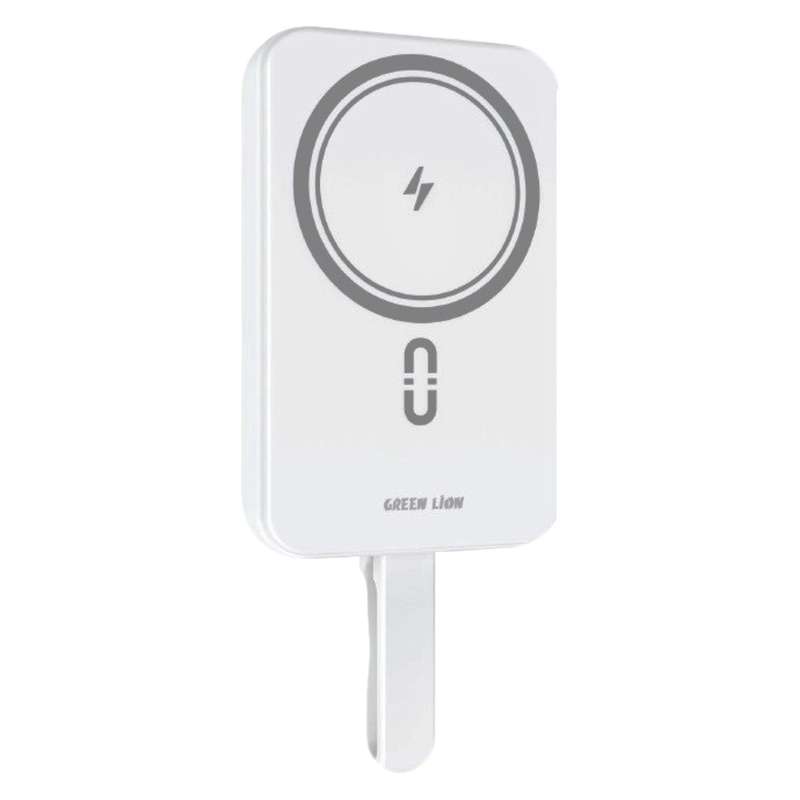 پاور بانک گرین لاین مدل  MagSafe Lite PD 20W ظرفیت 10000 میلی آمپر ساعت
