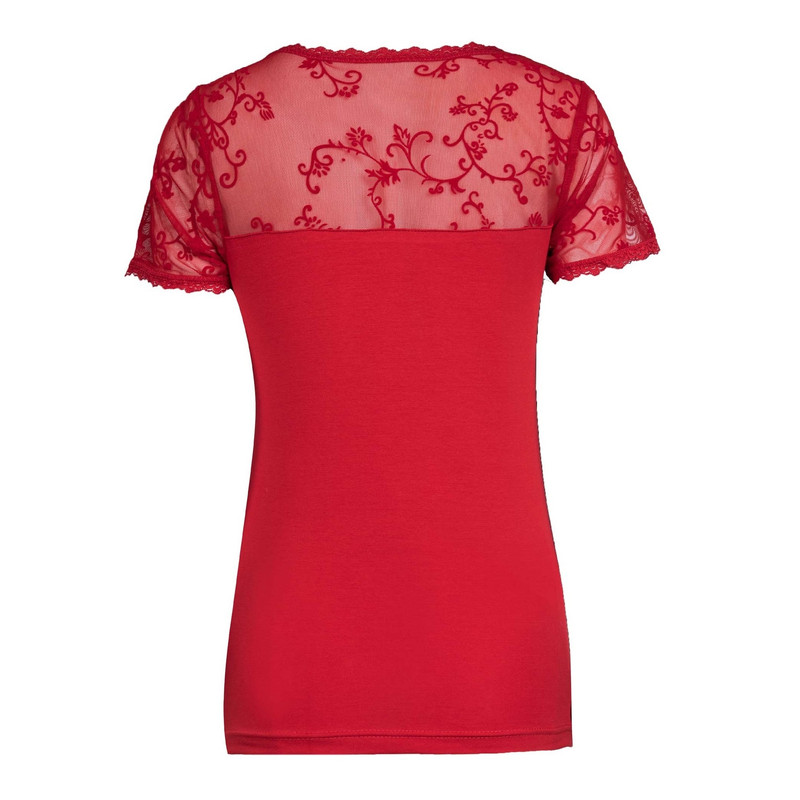 بلوز آستین کوتاه زنانه ایکی ییلدیز مدل 1906K