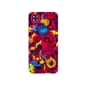 MAHOOT Vector Flower Garden Digital Art Cover Sticker for Xiaomi Poco C3