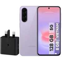 گوشی موبایل سامسونگ مدل Galaxy A37 دو سیمکارت ظرفیت 128 گیگابایت و رم 8 گیگابایت - ویتنام - به همراه شارژر 25 وات سامسونگ