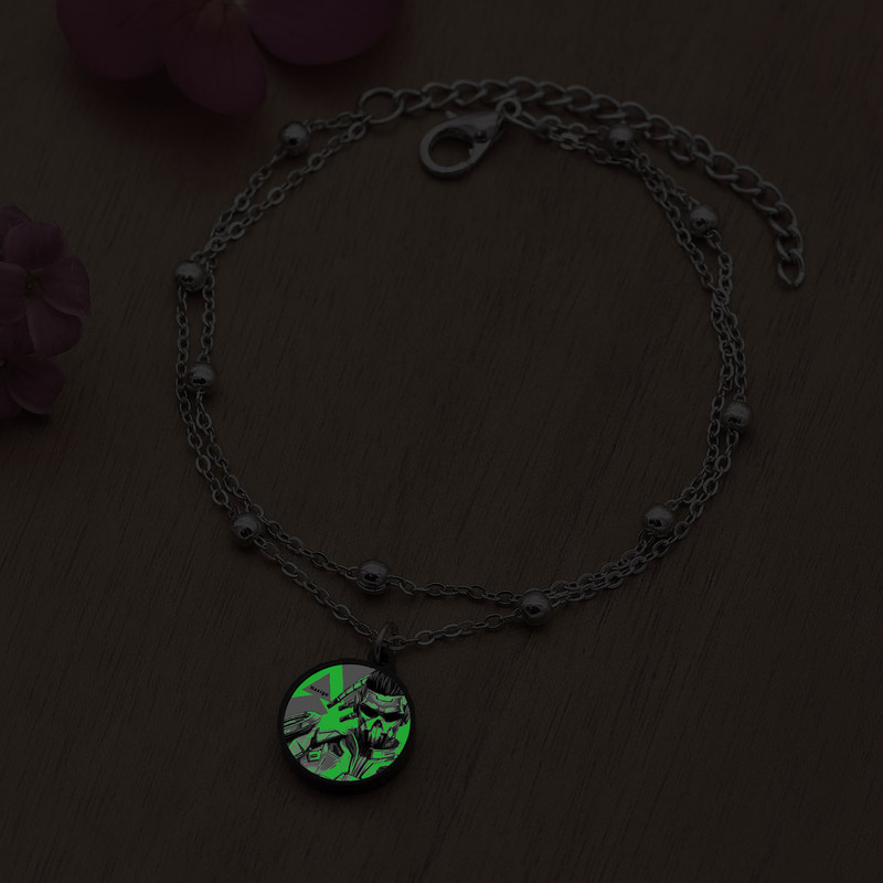 پابند زنانه ناکسیگو مدل شب تاب طرح Apex Legends کد LB7444