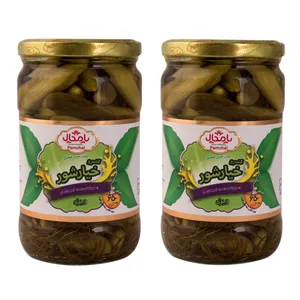 خیارشور ویژه پامچال - 650 گرم مجموعه 2 عددی