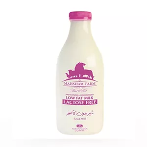 شیر کم چرب بدون لاکتوز ماهشام - 945 میلی لیتر 