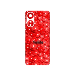 MAHOOT Youtube Cover Sticker for Oppo A78 4G