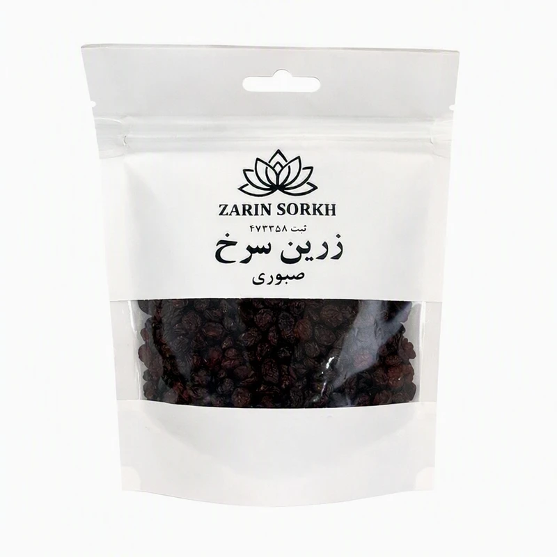 کشمش پلویی زرین سرخ - 250 گرم