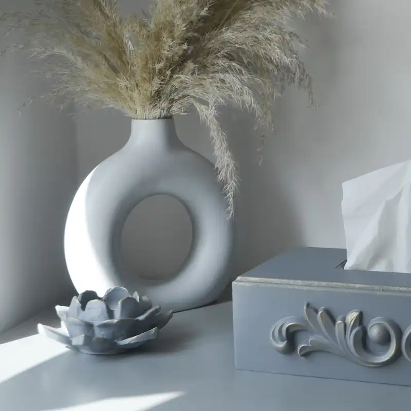 گلدان دکوری مدل دونات