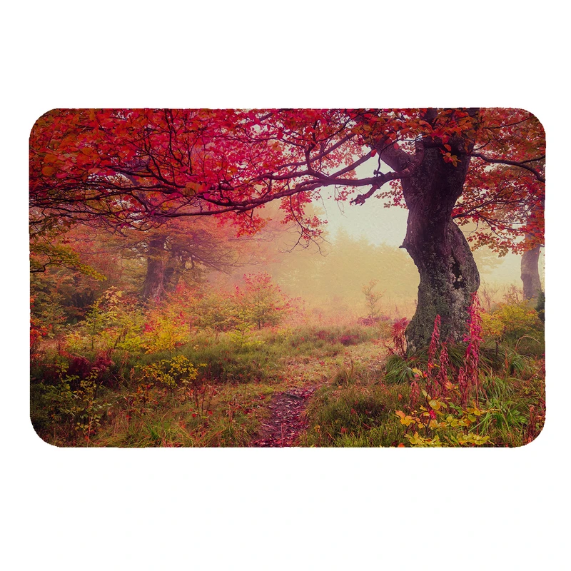  پادری طرح جنگل کد 5506 سایز 80 × 50 سانتی‌متر