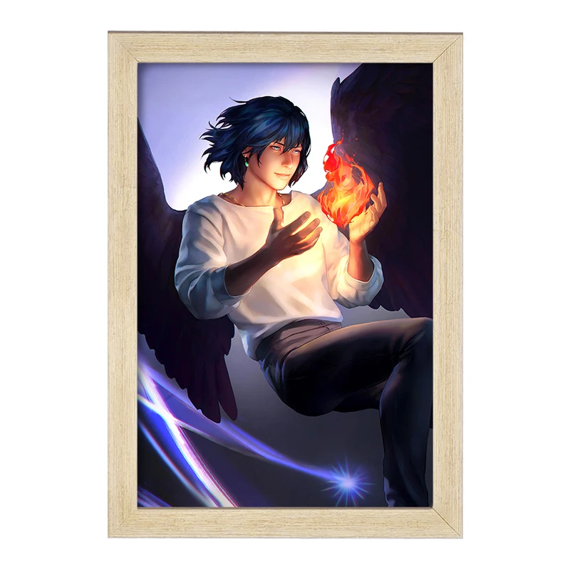 تابلو خندالو مدل هاول پندراگون انیمه قلعه متحرک هاول  کد 12899