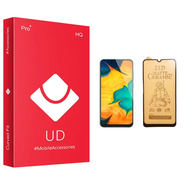 محافظ صفحه نمایش سرامیکی یو دی مدل +PRO مناسب برای گوشی موبایل سامسونگ Galaxy A30