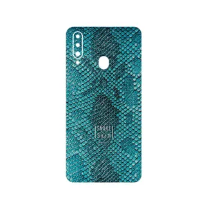 MAHOOT Blue Snake Skin Cover Sticker for Samsung Galaxy A20s