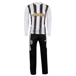 ست تی شرت و شلوار ورزشی مردانه طرح یوونتوس مدل 2021 home