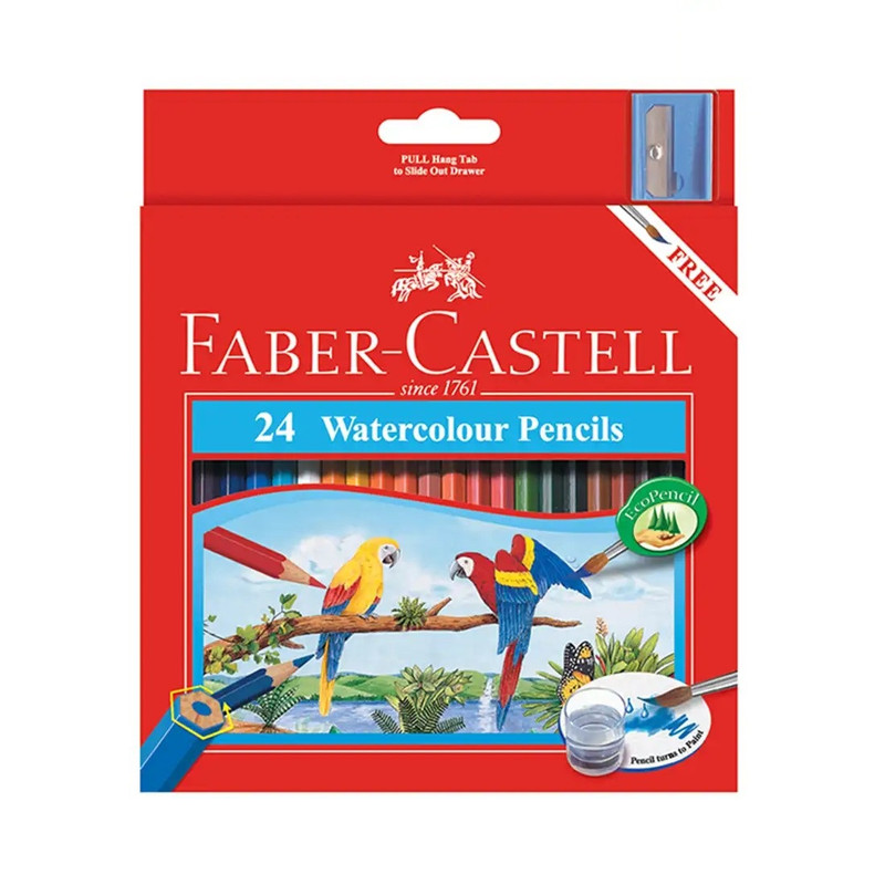 مداد رنگی 24 رنگ فابرکاستل مدل Classic