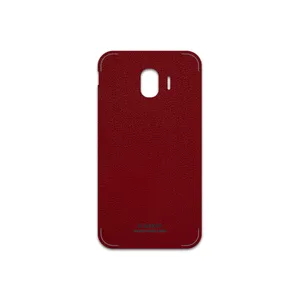 MAHOOT Red-Leather Cover Sticker for Samsung Galaxy J2 Pro 2018