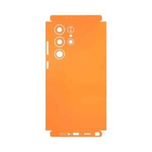 MAHOOT Matte-Orange-FullSkin Cover Sticker for Samsung Galaxy S23 Ultra