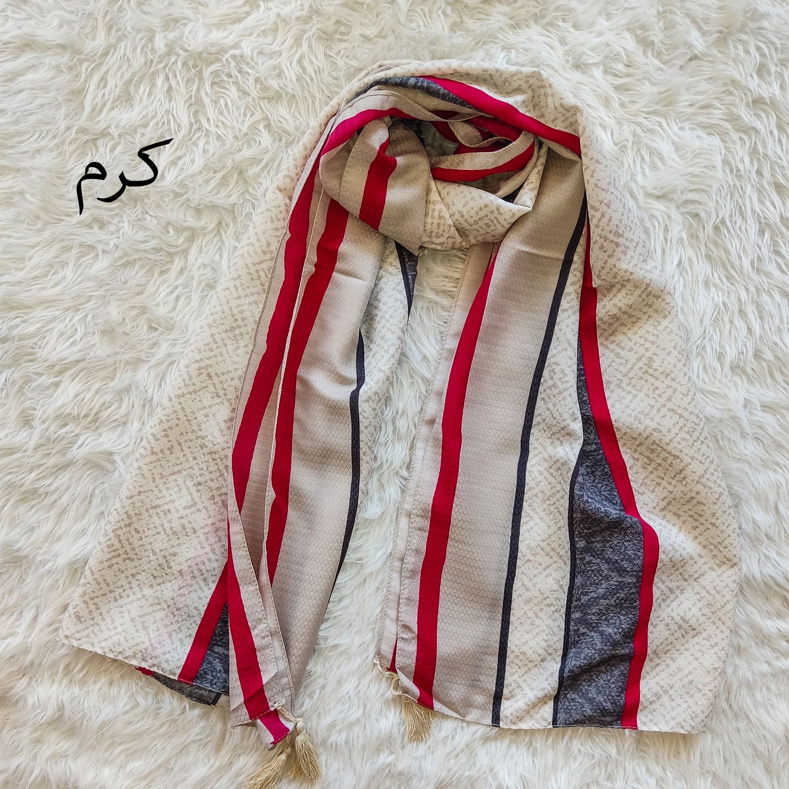 شال زنانه مدل اسپورتی کد 34521 -  - 3