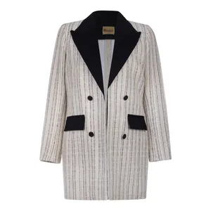 مانتو کتی زنانه نغمه مدل الیاف طبیعی