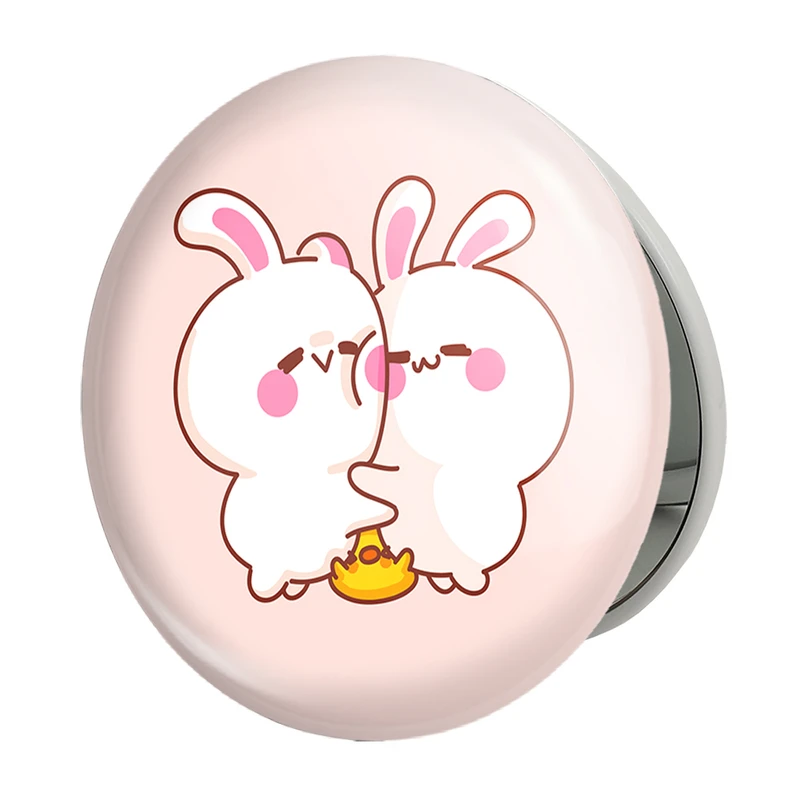 آینه جیبی خندالو طرح خرگوش بامزه مدل تاشو کد 29201