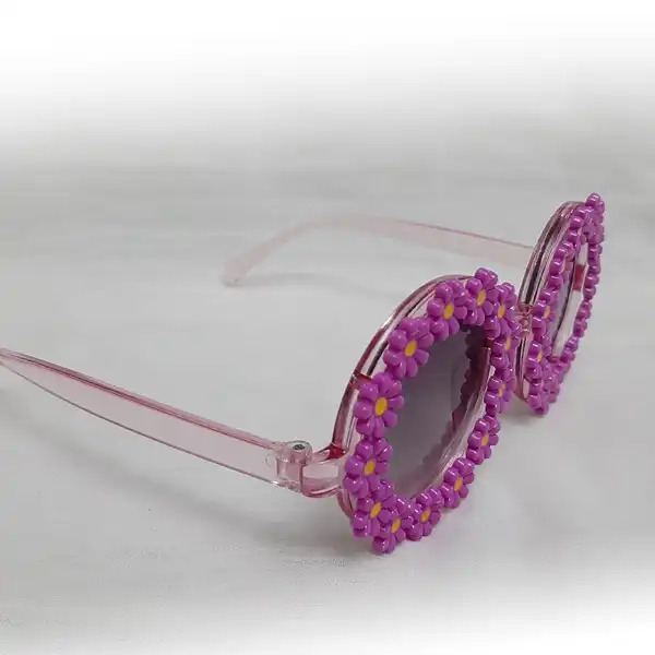 عینک آفتابی دخترانه مدل گل کد 22