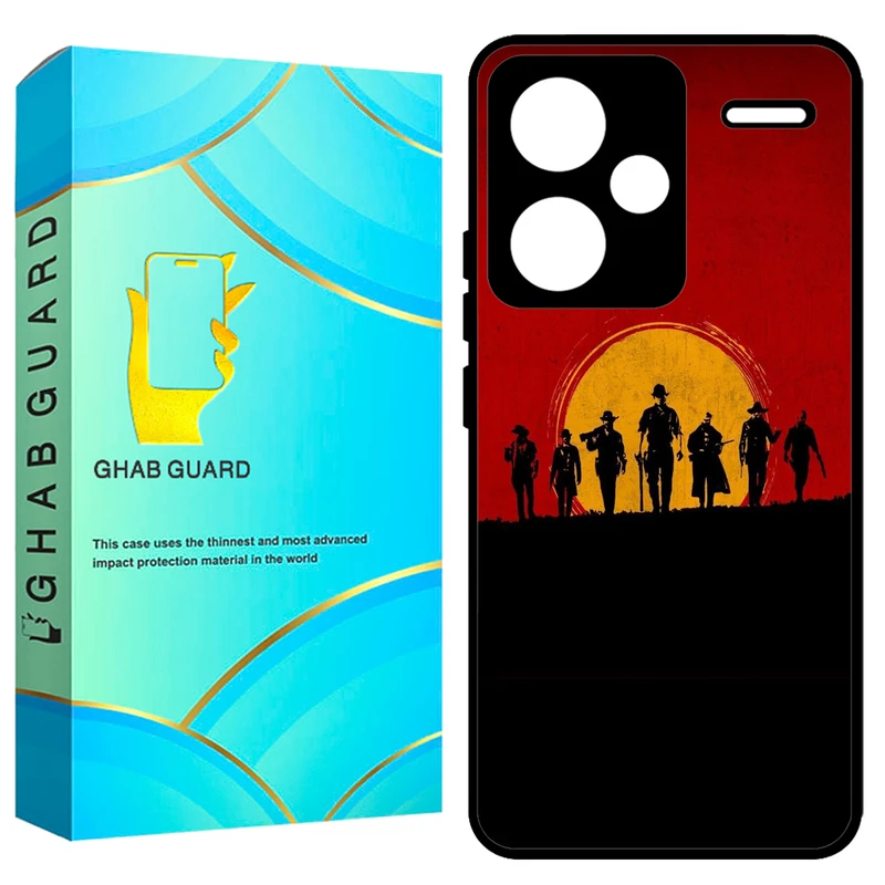 کاور قاب گارد طرح Dead Red مدل GCHPN13PL مناسب برای گوشی موبایل شیائومی Redmi Note 13 Pro Plus