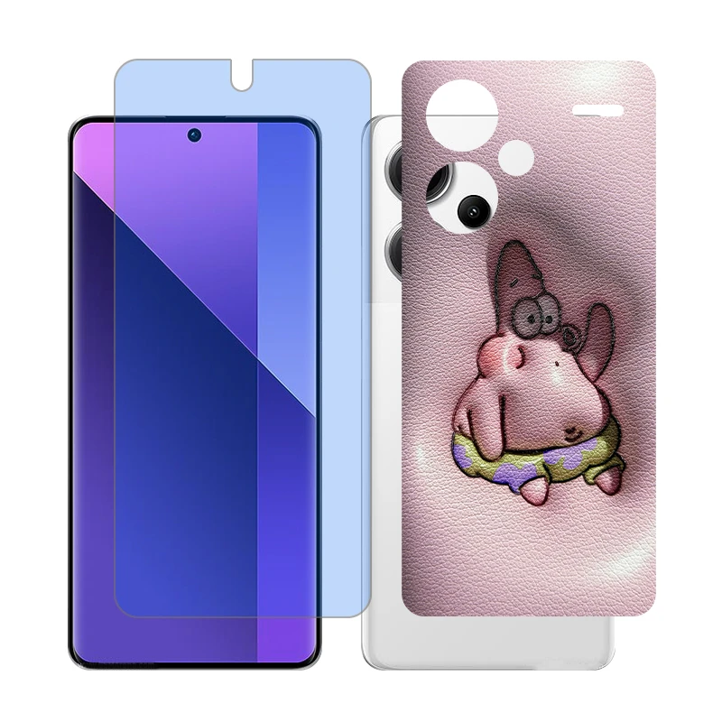 محافظ صفحه نمایش مات آنتی بلو گلس مدل Together مناسب برای گوشی موبایل شیائومی Redmi Note 13 Pro Plus به همراه برچسب پوششی