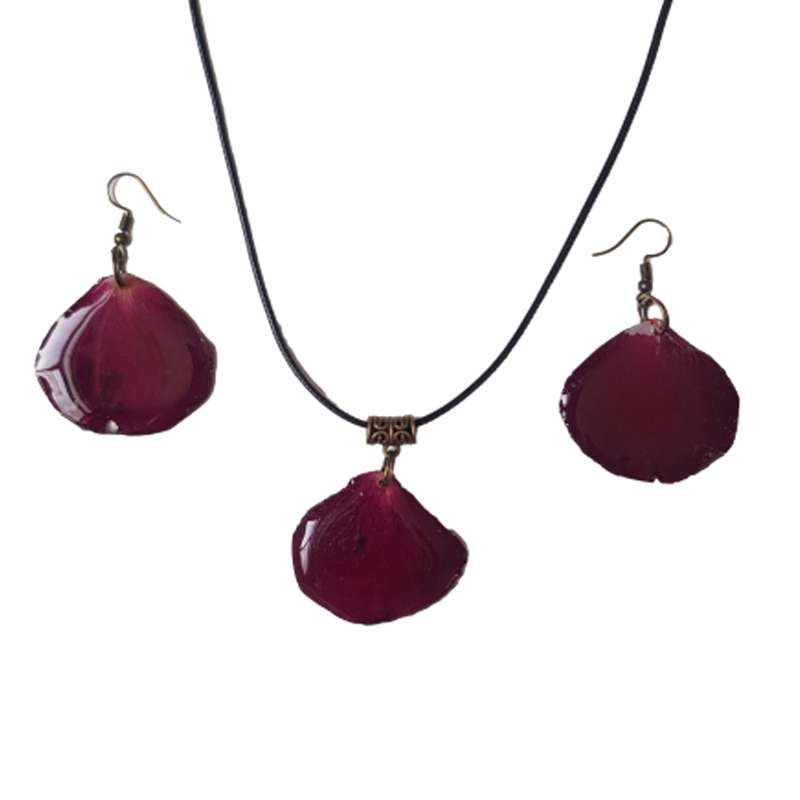 نیم ست دخترانه مدل رزینی طرح گل رز نیم ست دخترانه مدل رزینی طرح گل رز