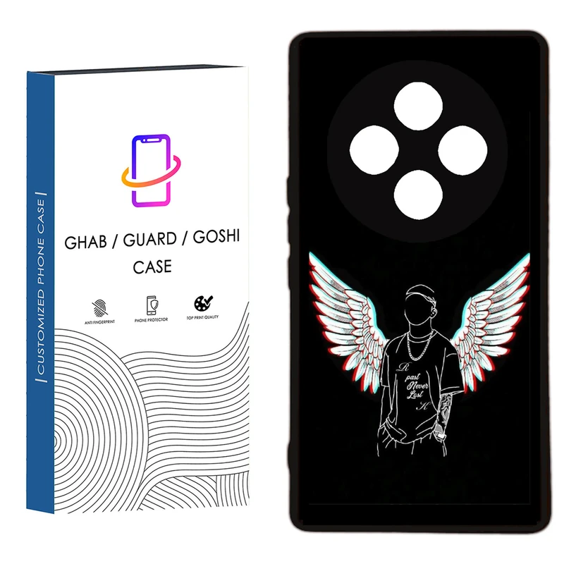 کاور قاب گارد گوشی طرح پسرانه کد 95 - ROCK مناسب برای گوشی موبایل شیائومی Redmi 14C / Poco C75