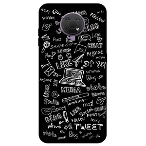 Megafone Social Media 1898 Cover For Nokia G10