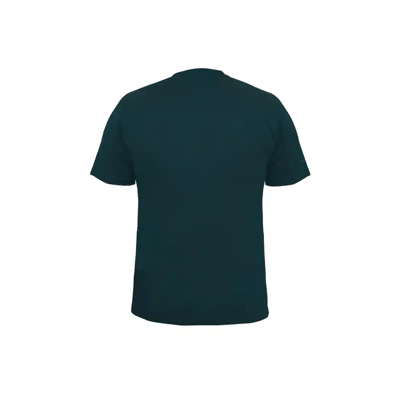 تی شرت آستین کوتاه ورزشی مردانه مدل کراس رنگ یشمی