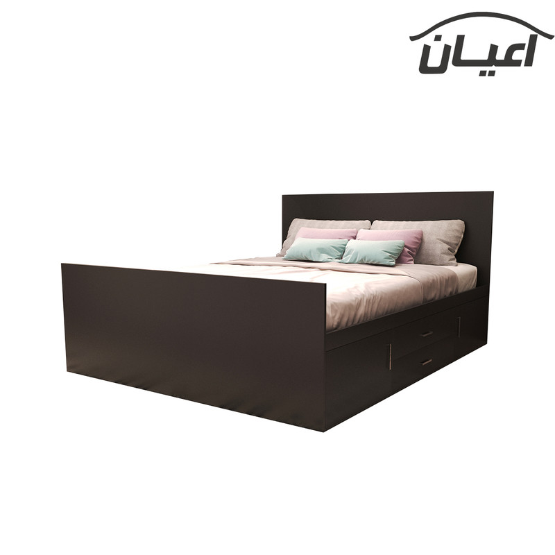 تخت خواب دونفره اعیان مدل FH359 سایز 160x200 سانتی متر