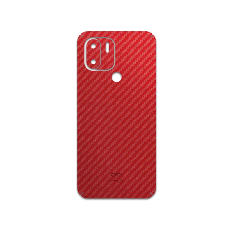 برچسب پوششی ماهوت مدل Red-Fiber مناسب برای گوشی موبایل شیائومی Redmi A2 Plus